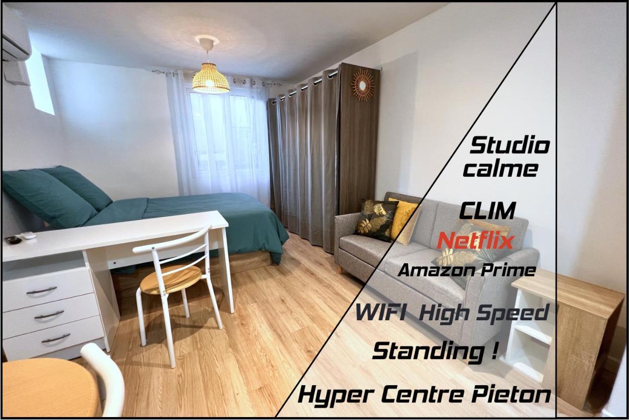 Appartements Calmes - Standing - Hypercentre - Clim - Wifi - Netflix 蒙彼利埃 外观 照片